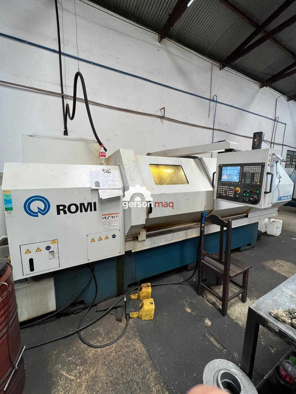 TORNO CNC ROMI CENTUR 40 - SIEMENS - ANO 2020